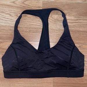 Black T-Back Lululemon Bra